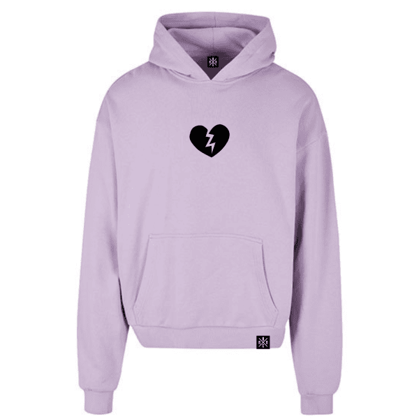 NOLOVE Hoodie Lilac