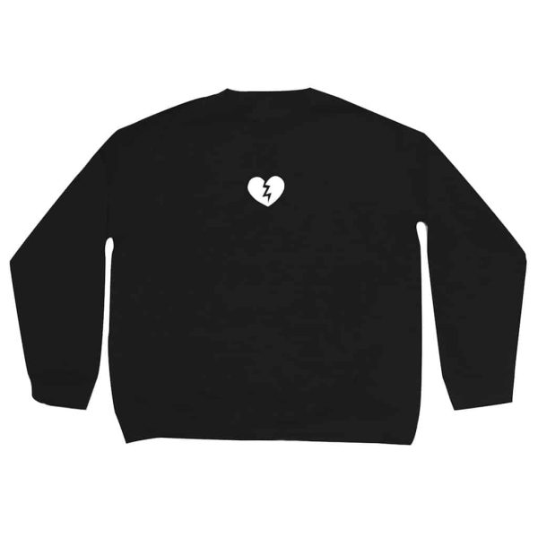 No Love Crewneck Black Front MAMPICI