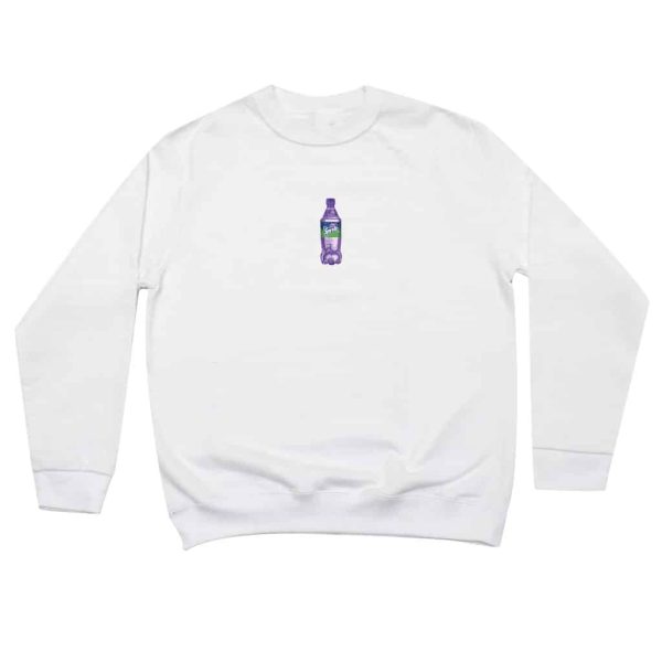 Lean Crewneck White Front MAMPICI