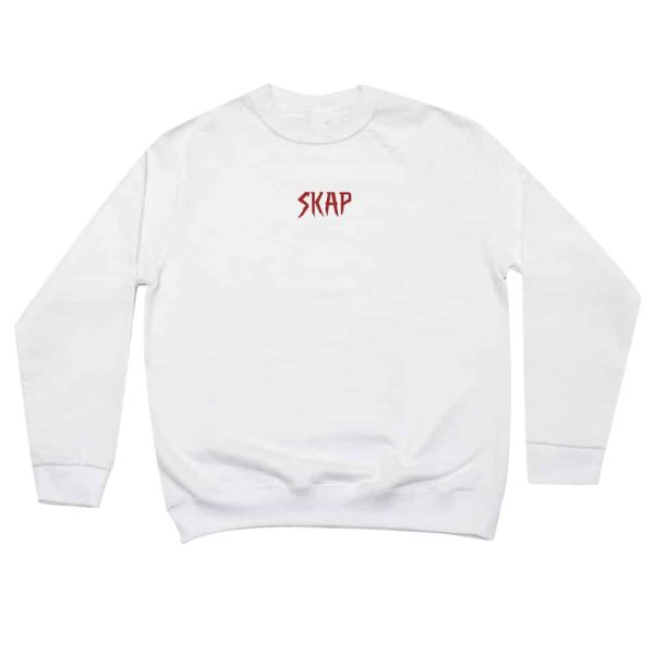 Skap Crewneck White Front MAMPICI