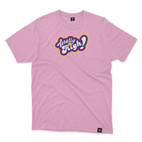 Totally High Pink Tee Front