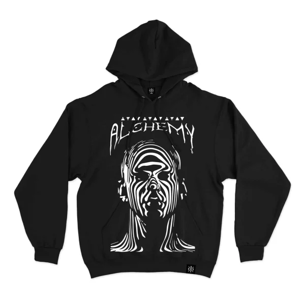 Alchemy Hoodie Black Front MAMPICI