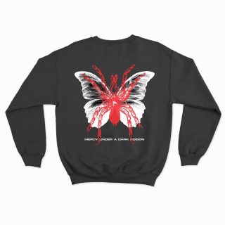 Mercy Under Crewneck Back Black MAMPICI