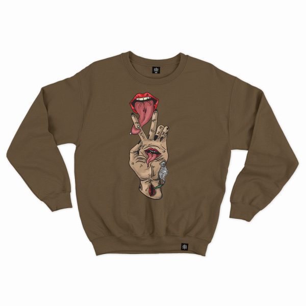 crewneck predokhand mocha