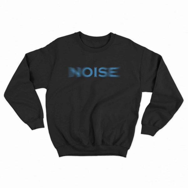 Noise Crewneck Front Black MAMPICI