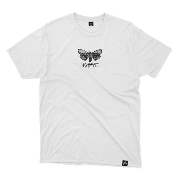 Nightmare Tee Front White MAMPICI