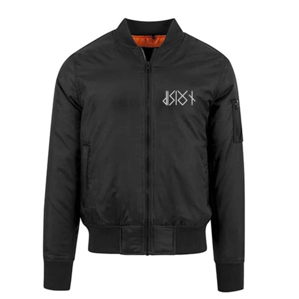 Vision Bomber Jacket Front Black MAMPICI